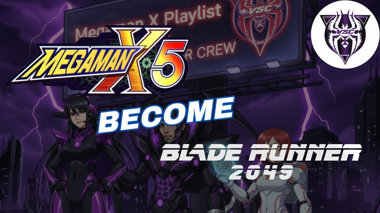 BOSS BATTLE (MAVERICK THEME) | Rockman X5 BECOME BLADE RUNNER 2049 (SIDE B)