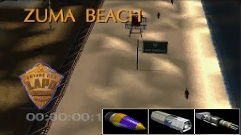 Future Cop - Zuma Beach. HD. Original sound.