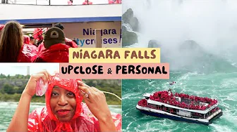 Getting Soaked At The Majestic Niagara Falls: Canada Side Boat Tour Experience |  Day 3 VLOG