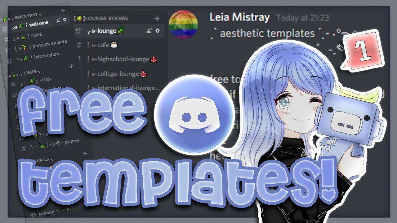 Free Aesthetic Discord Templates