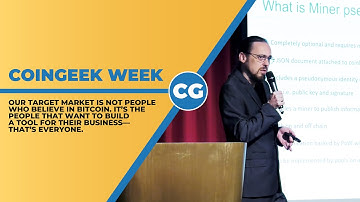 Steve Shadders tackles the subject of double spends at CoinGeek Week Miners Day