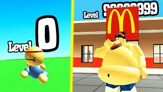 Biggest Fat Level Recorded In Fat Simulator? Roblox