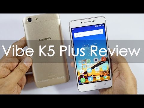 Video: Lenovo Vibe K5 Und K5 Plus: Überprüfung Von Budget-Smartphones, Spezifikationen