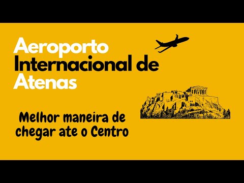 Vídeo: Navegando no Aeroporto Internacional de Atenas