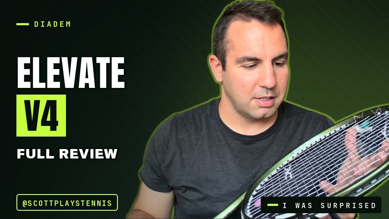 Diadem Elevate v4 98 Review | better than the Wilson Blade? - YouTube