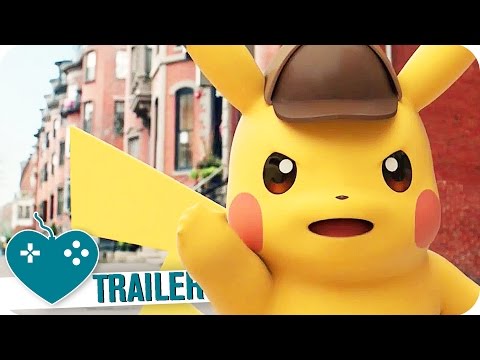 GREAT DETECTIVE PIKACHU Trailer (2016) 3DS