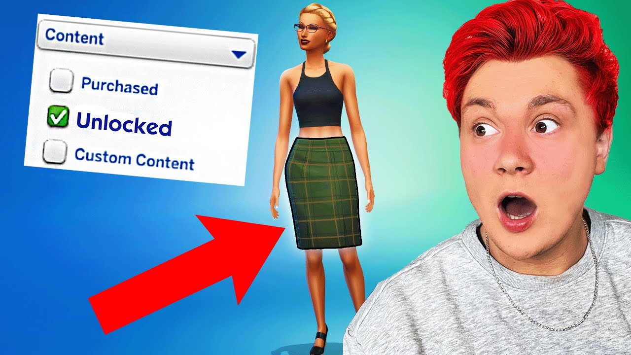 How To: Unlock Hidden CAS Items in the Sims 4 