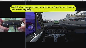InputRedirection Steam controller support