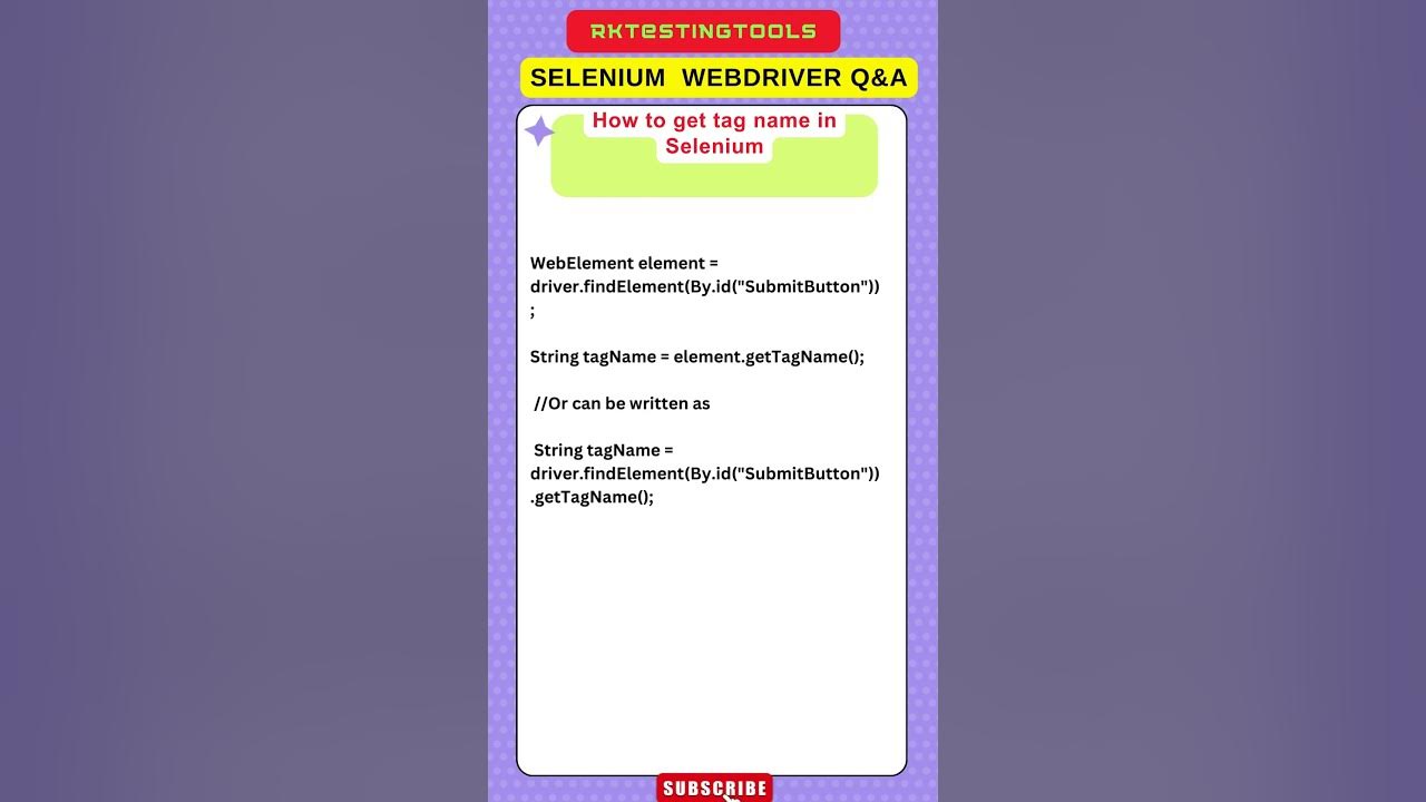 31how-to-get-tag-name-in-selenium-youtube