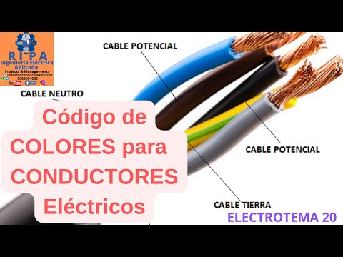 Video: Cómo Identificar Cables Por Color