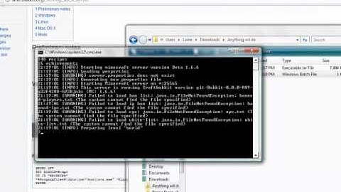 How To make A cracked MINECRAFT SERVER WITh bukkit(hamachi