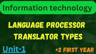 LANGUAGE TRANSLATOR LANGUAGE PROCESSOR