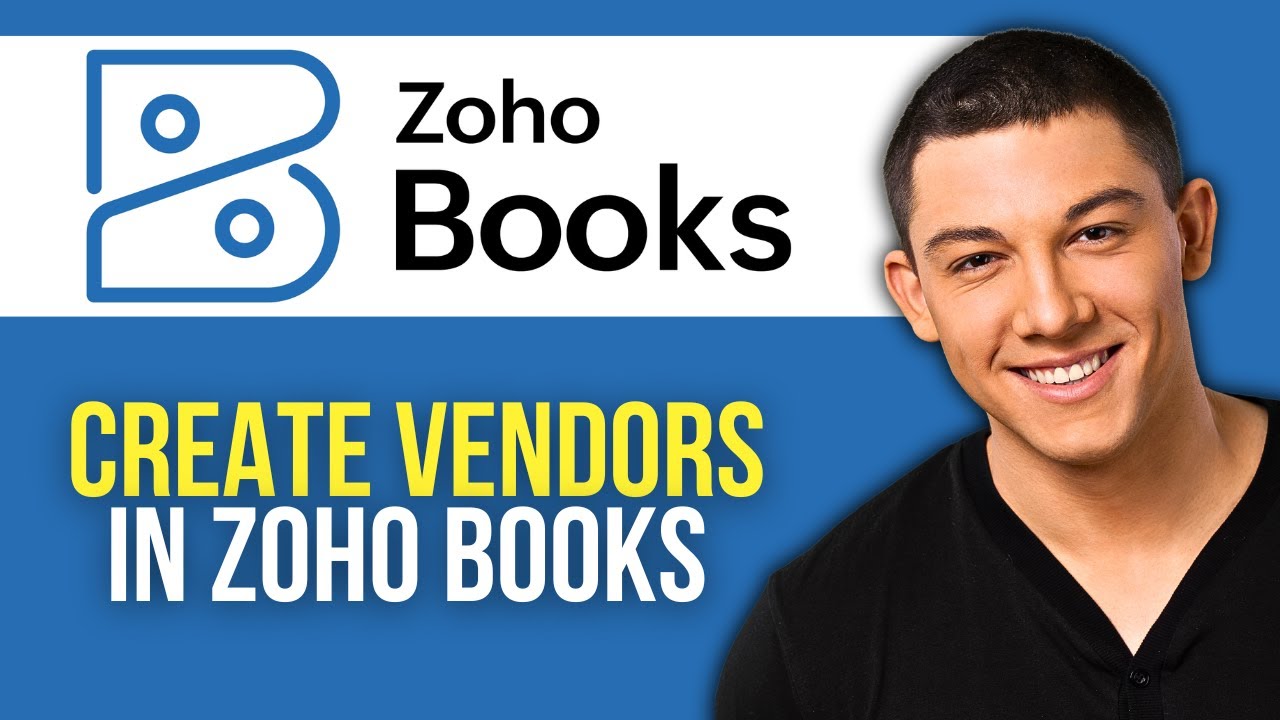 How to Create Vendors in Zoho Books - YouTube