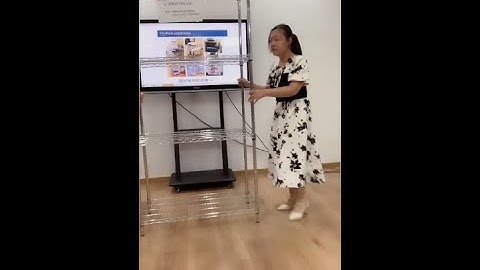 Chrome 4 Layer Wire Shelving Unit