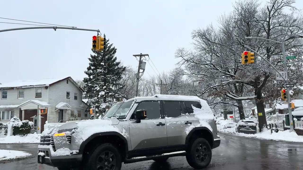 Historic Blizzard in New York City ❄️ Extreme Snowstorm Walking Tour 4K