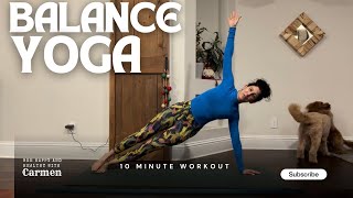 Yoga Poses for Better Balance | Improve Stability Instantly (Beginner-Friendly Flow)