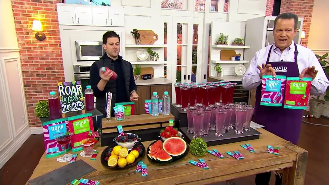 Roar Plus 24 Packets Vitamin & Electrolyte Drink Mixes on QVC YouTube