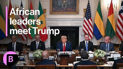 Trump Meets African Leaders at the White House