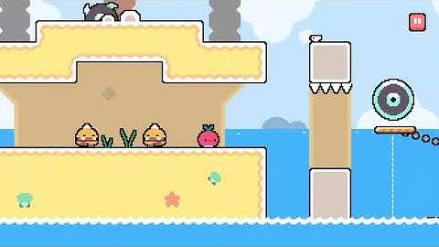 Dadish - World 2 Level 13 | iOS App Gameplay / Walkthrough