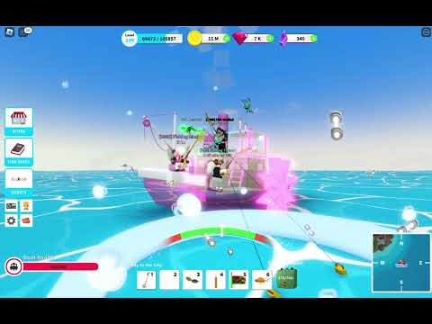 Roblox: Fishing Simulator - Bounceblade Fishing ! ! !
