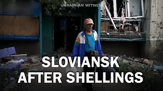 Багатостраждальний Слов’янськ. Місцеві жителі коментують нещодавні обстріли | Український свідок