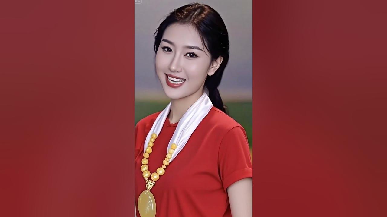 Beautiful Tibetan girl who is good at singing and dancing