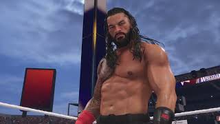 WWE 2K24 - Cody Rhodes Vs Roman Reigns Wrestlemania No DQ Title Match