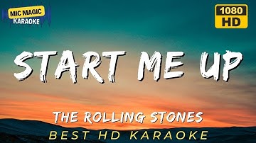 START ME UP - THE ROLLING STONES (BEST HD KARAOKE VERSION)