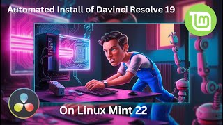 Automated Install of Davinci Resolve 19 on Linux Mint 22 #davinciresolve