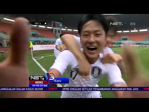 Wow!!Timnas Sepakbola Korsel &amp; Jepang Melaju Kefinal Asian Games 2018-NET5