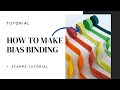 TUTORIAL - How to make Continuous Bias tape @khayazikalala super easy and beginner friendly!