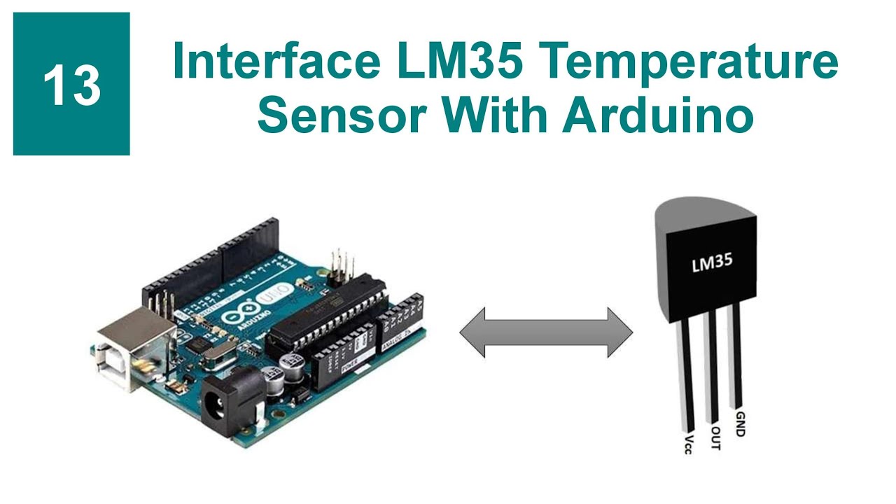 Interface LM35 Temperature Sensor With Arduino | Tutorial 13 | Proteus ...