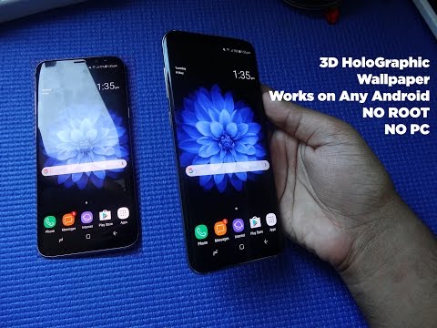 Download 3D Holographic Wallpapers For Samsung Galaxy S8 And S8+ - Youtube