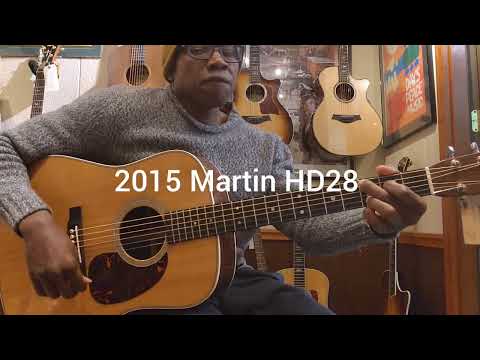 видео: Martin 2003 OM21  and   2015 HD28