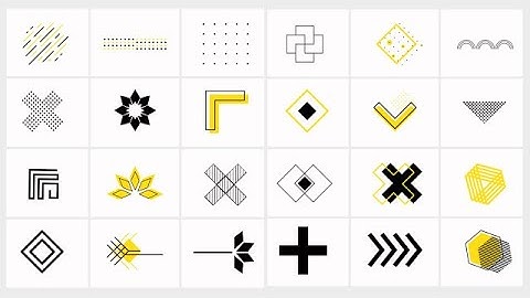 40+ Abstract Shape Elements Pack After Effects Templates