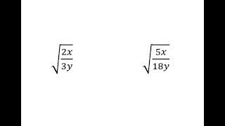 Rationalize the Denominator - Square Root with Variable