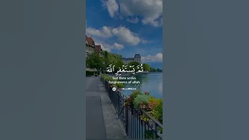 ومن يعمل سوءا او يظلم نفسه يجد الله غفورا رحيما ايه من القران الكريم القارئ اسلام