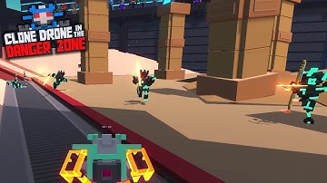 MARK 5 ROBOTS! | Clone Drone In The Danger Zone CO-OP Bow Only Challenge