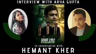 Scam-1992 actor Hemant Kher (Ashwin Mehta) on the success of Scam, Pratik Gandhi, Bollywood & more!