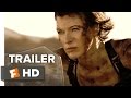 Resident evil the final chapter official trailer 2 2017  milla jovovich movie