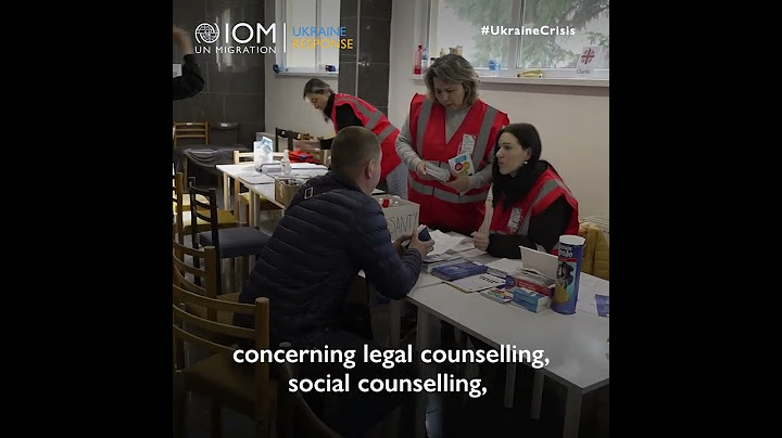 #UkraineCrisis: IOM support at a border crossing in Slovakia