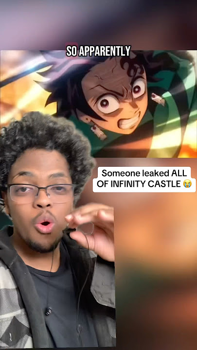 THE ENTIRE DEMON SLAYER INFINITY CASTLE MOVIE WAS LEAKED⁉️🤯 #anime #demonslayer #akaza #animeshorts