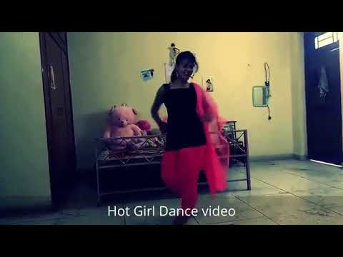 Hot girl dance video in hotel room video