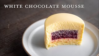 [ White Chocolate Mousse with Griotte Cherry ] Chef Patissier teaches you