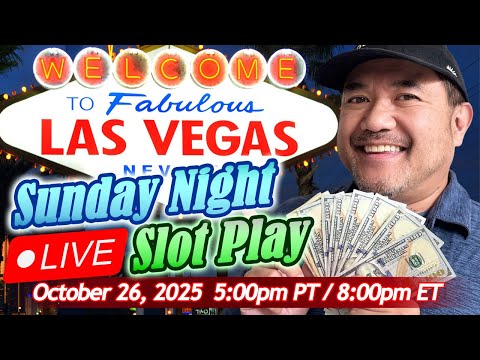 🛑 LIVE Slot Play from Las Vegas for Sunday Night! #shinobislots #liveslots #shortfeed #livecasino