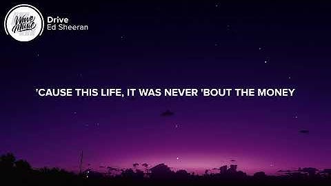 Thumbnail of Ed Sheeran - Drive (Lyrics) [From F1® The Movie]