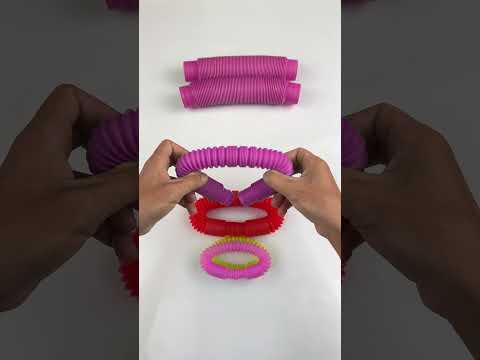 ASMR風の塗り絵スタイルでHOKポップチューブを作ってみた #満足 #リラックス #奇妙なASMR #ポップチューブ #ASMR音