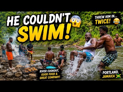 They Said He Couldn’t Swim… So They Threw Him In! 😂 River Day in Portland