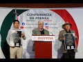 EN VIVO / Conferencia de prensa del Grupo Parlamentario de Morena