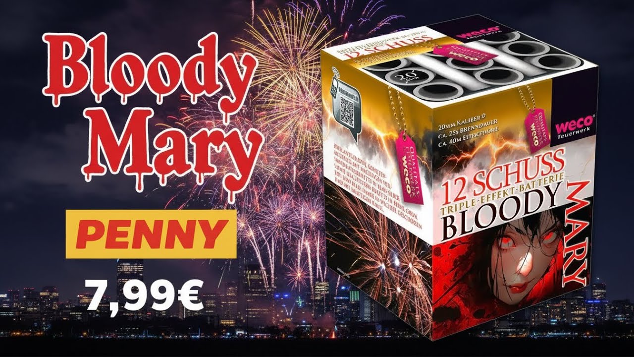 Bloody Mary von Weco aus dem Penny🔥 | Neuheit 2025 | ~BlitzKnallMagie